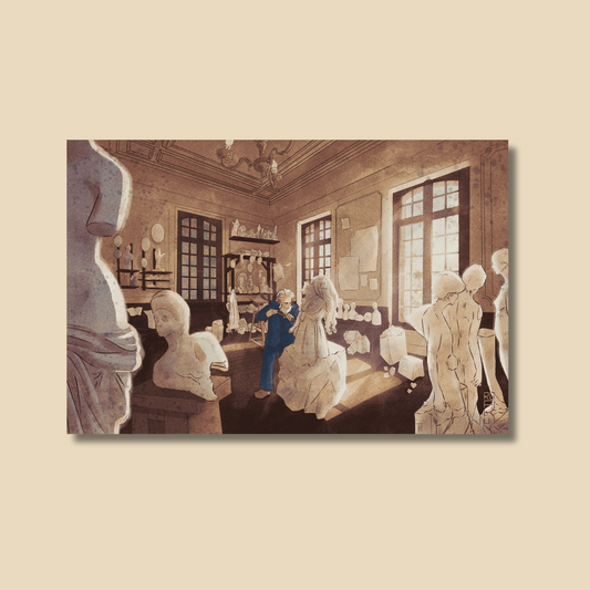 Carte - Illustration : Sous le marbre, la révolte